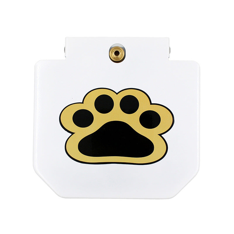 Distributeur d'eau automatique intelligent pour animaux avec motif de patte de chien.
