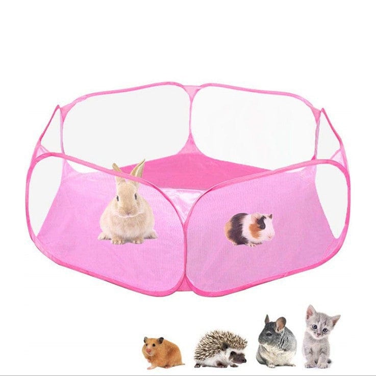Parc à jeux portable pour petits animaux, parfait pour lapins, cochons d'Inde et chats.