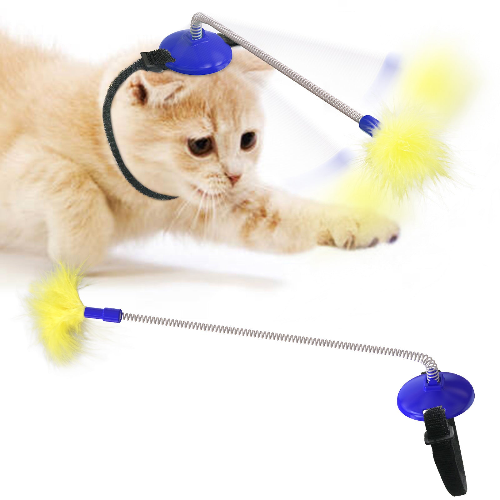 Bâton en Plumes Amusant pour Chats