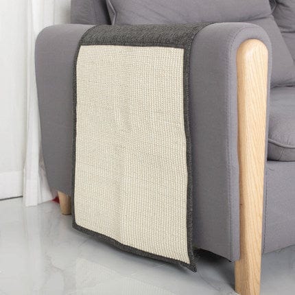 Griffoir pour chat en sisal, protection pour canapé, style moderne, résistant aux griffes.