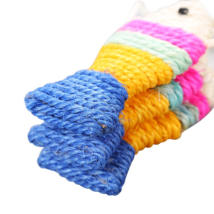 Jouet à Gratter en Sisal pour Chat - Poisson