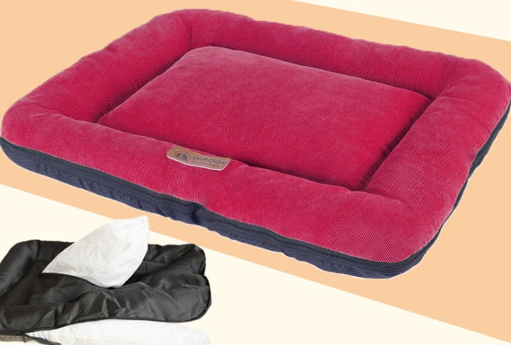 Tapis de sol pour animaux en coton lavable