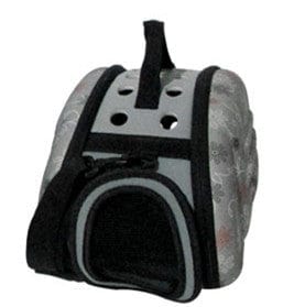 Sac de transport pliable pour animaux, idéal pour des voyages confortables et sécurisés.