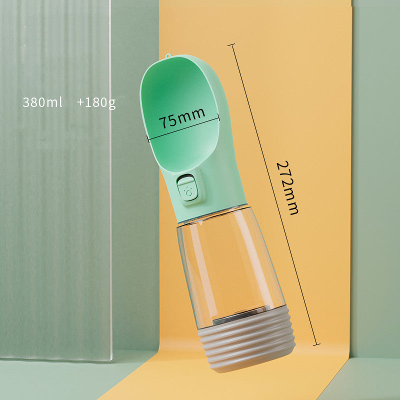 Gobelet d'Eau Portable pour Chiens, capacité 380ml, design pratique, accessoire essentiel pour animaux.