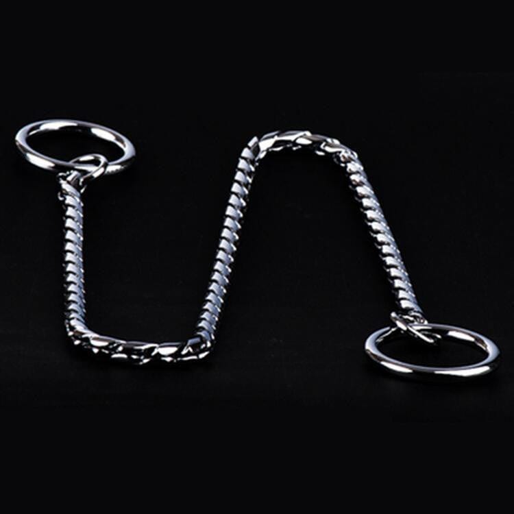 Chaîne en acier inoxydable de compétition P-chain pour chiens, durable et adaptée à tous les types de chiens.
