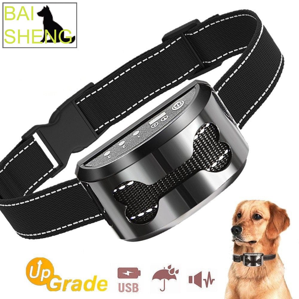 Dispositif anti-aboiement ultrasonique pour chien, réglable et efficace, idéal pour tous les types de chiens.