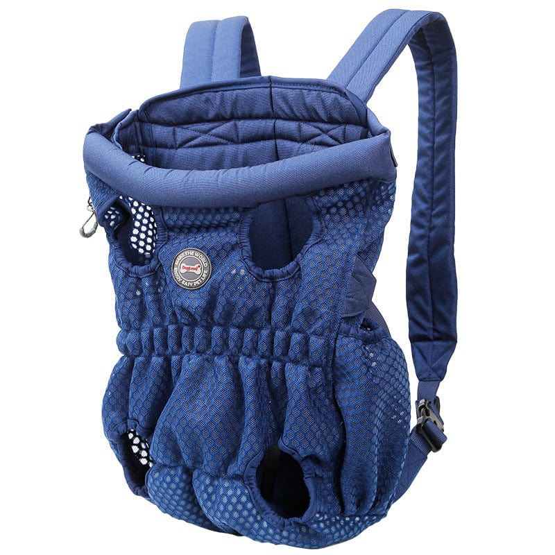 Sac à dos porte animal de compagnie respirant en coton biologique, idéal pour aventures en plein air.