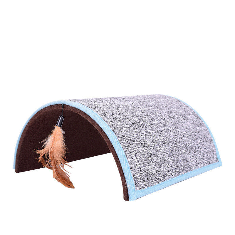 Planche à griffer en moquette pour chat