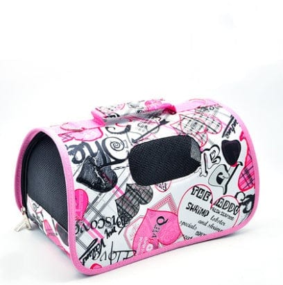 Sac à Dos pour Chien tendance en coton biologique, couleurs vives et motifs stylés pour le transport des animaux.