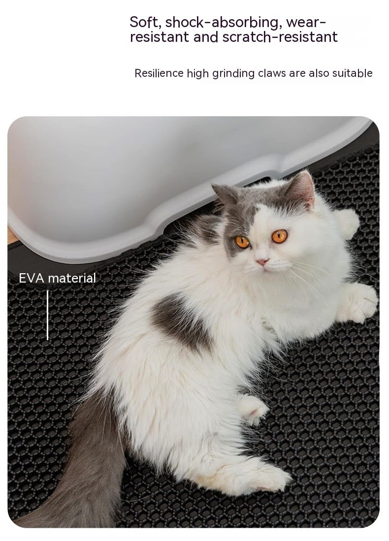 Tapis Antisplash pour Chat en EVA - Mat Anti-sable