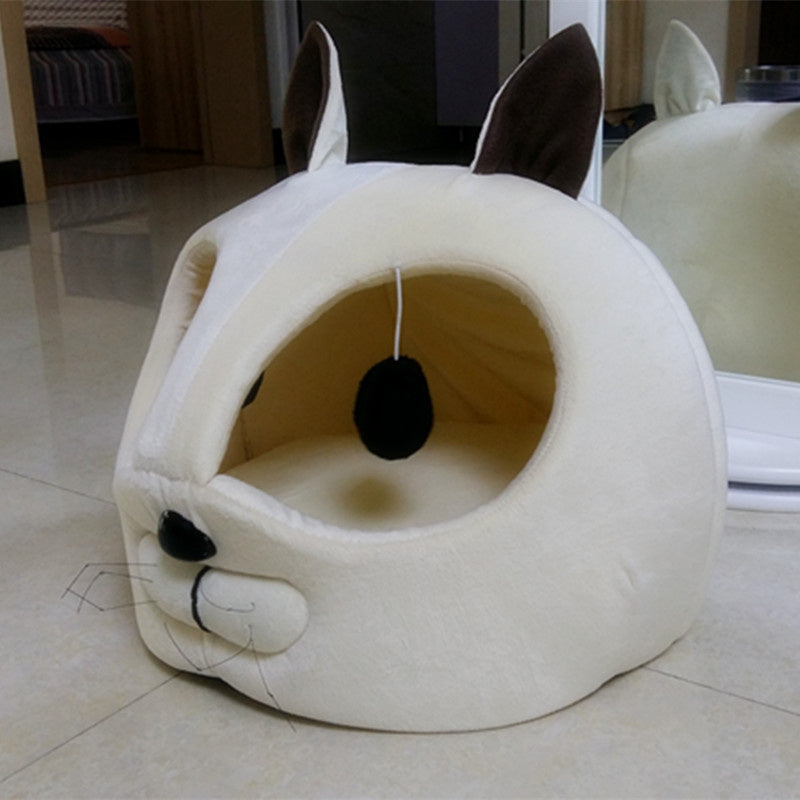 Lit pour animaux en peluche - Confort et style