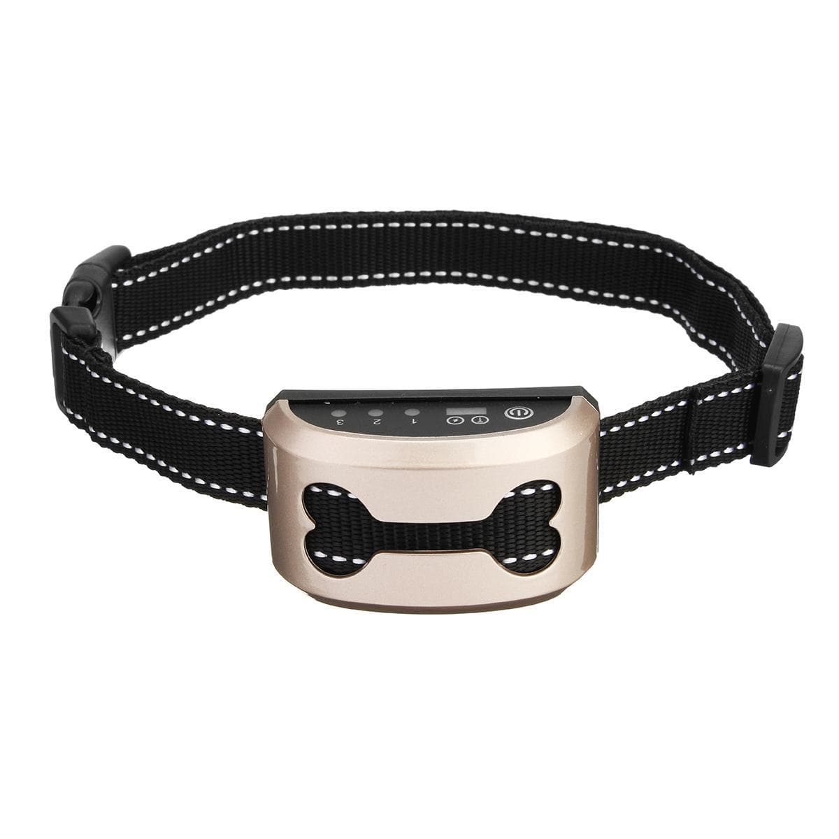 Dispositif anti-aboiement ultrasonique pour chien, réglable et efficace, idéal pour réduire les aboiements.