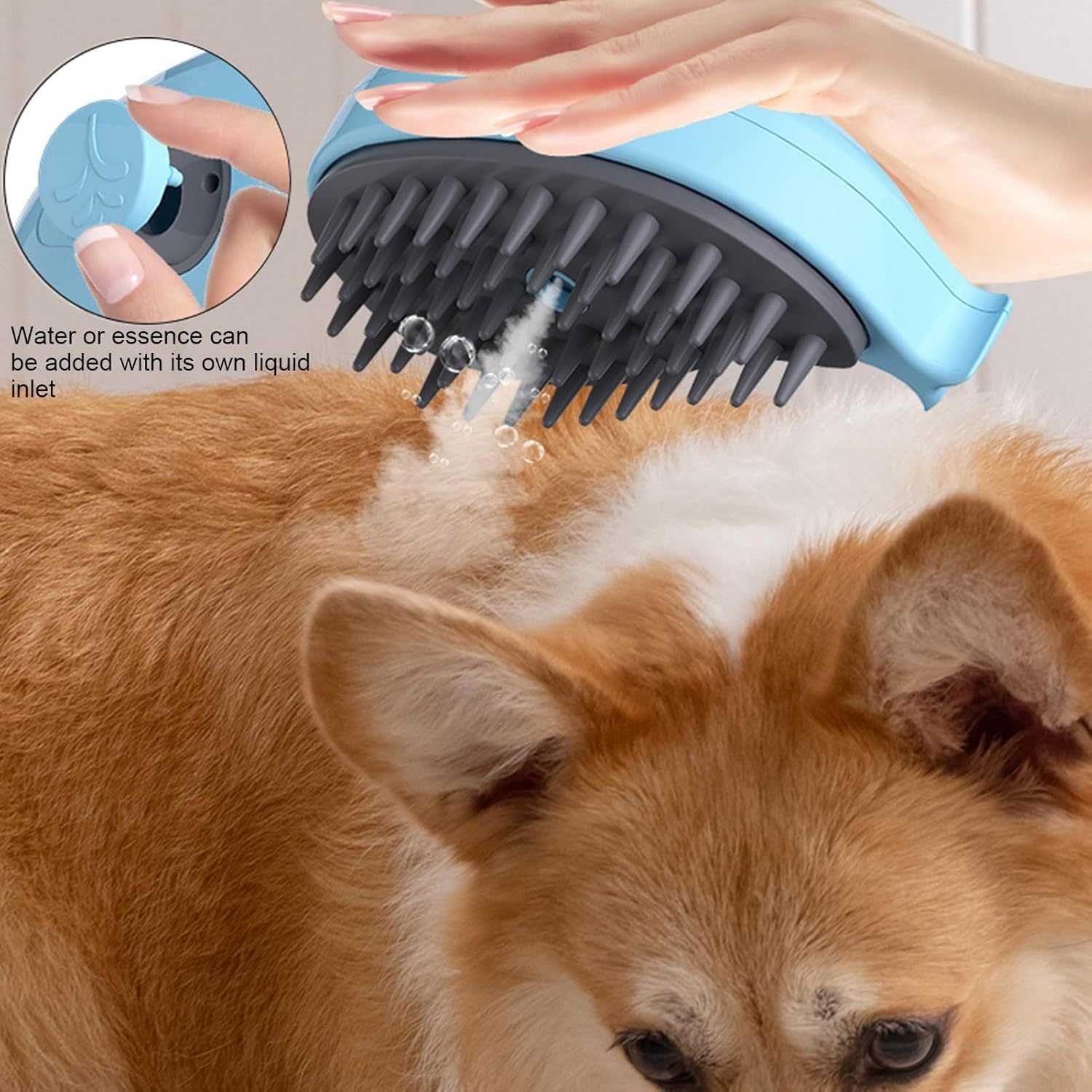 Brosse à Chats 3-en-1 en Forme de Baleine