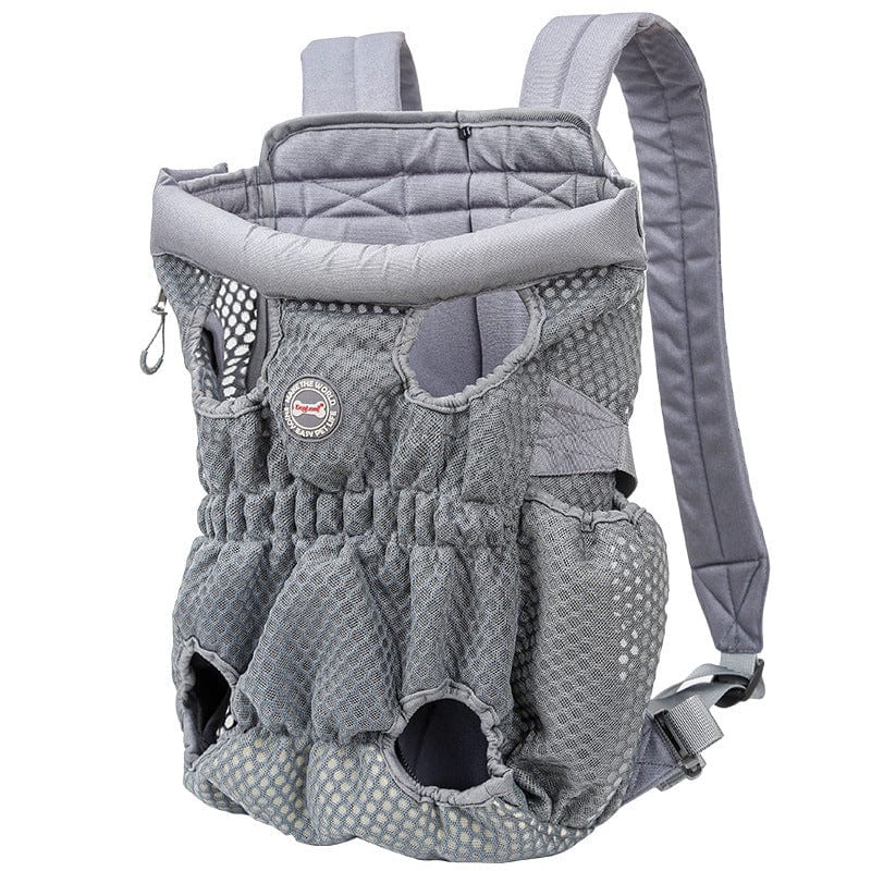 Sac à dos porte animal de compagnie respirant, design durable et confortable pour vos aventures avec votre chien ou chat.