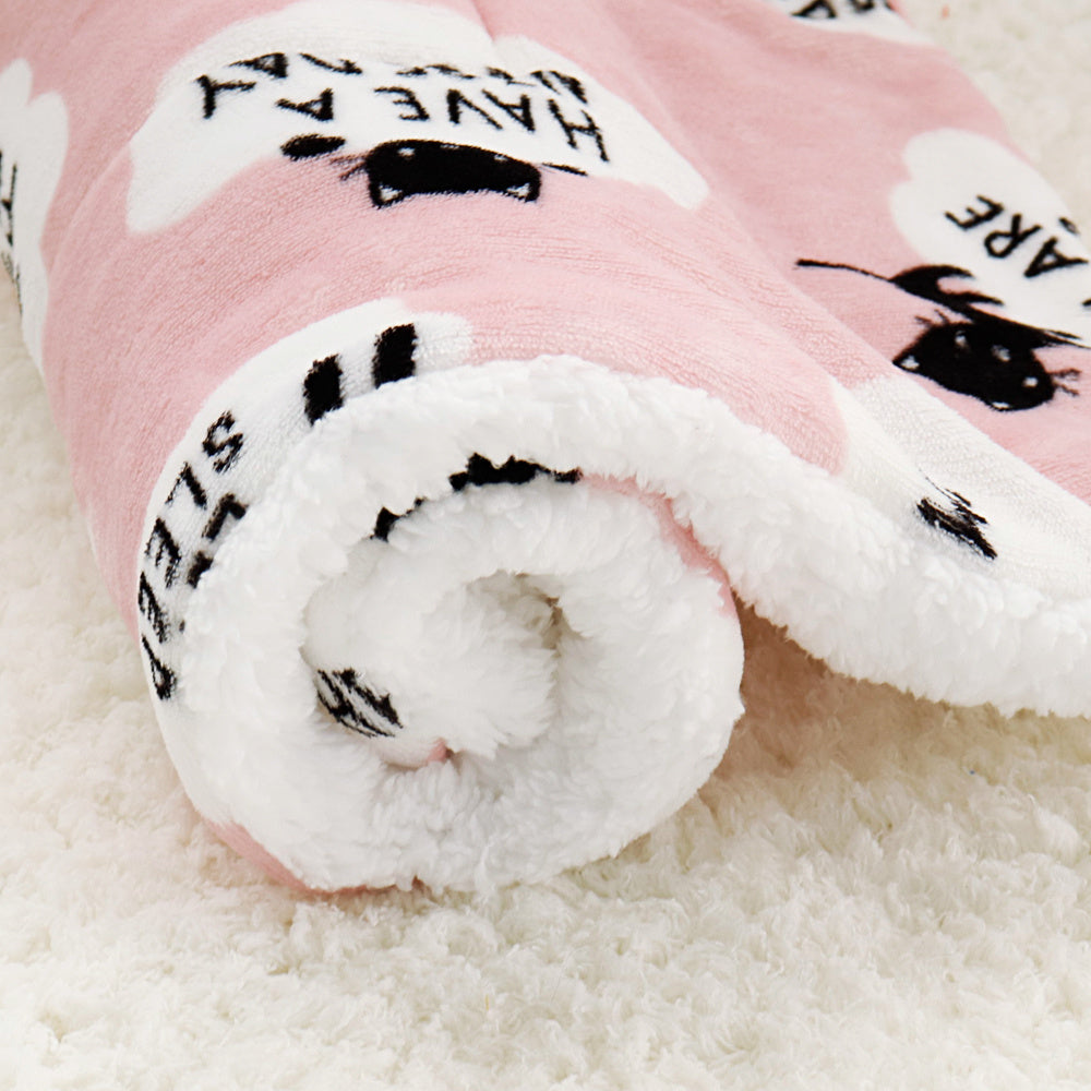 Couverture en Agneau pour Animaux de Compagnie