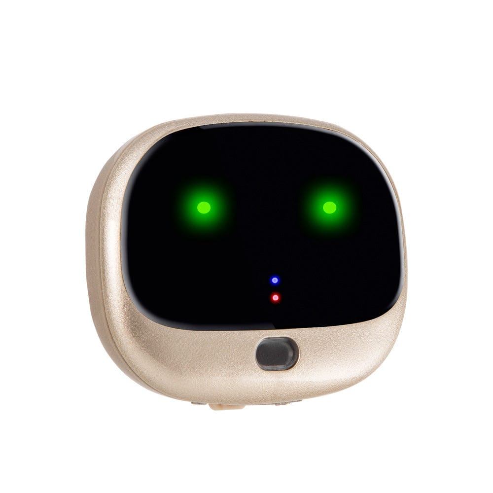 Mini Tracker anti-perte pour chat avec LED verte, accessoire de sécurité pour animaux.