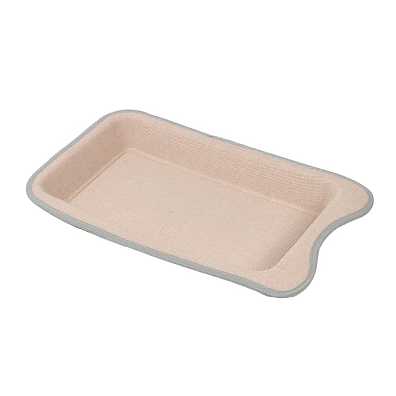 Planche à gratter en PP pour chat, 38x38x5.5CM, design durable pour protection des meubles.