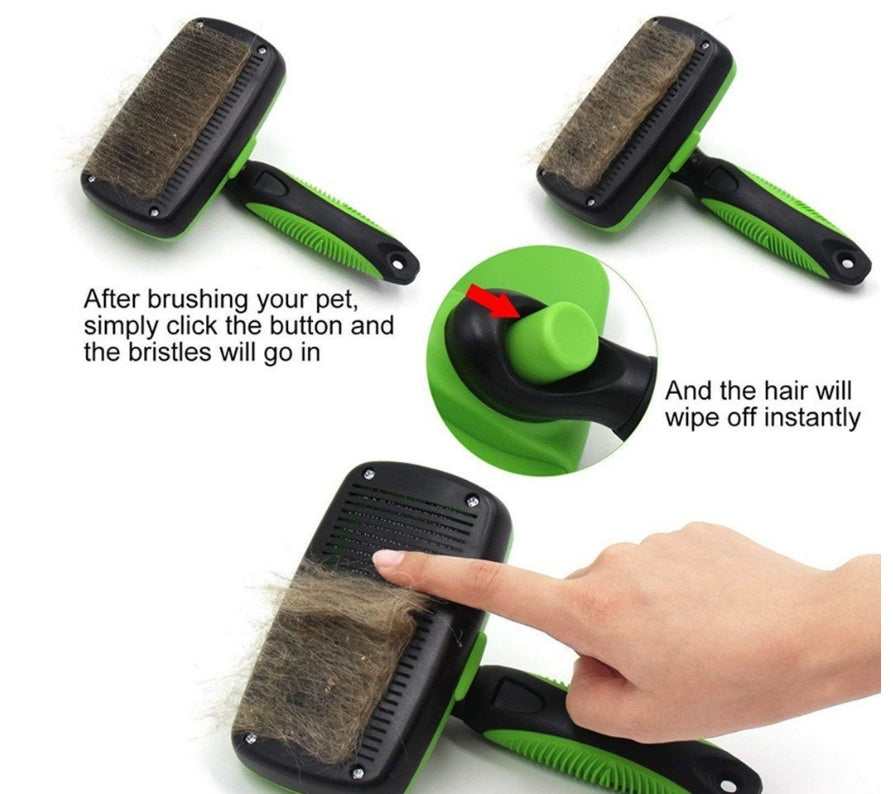 Brosse Auto-Cleaning pour Animaux