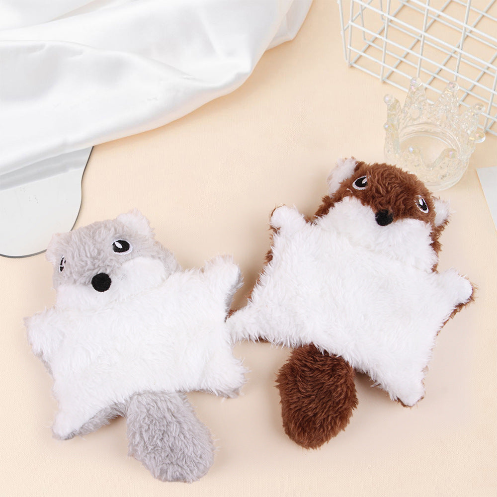 Jouet de Chat Écureuil Volant en Peluche avec Bruit