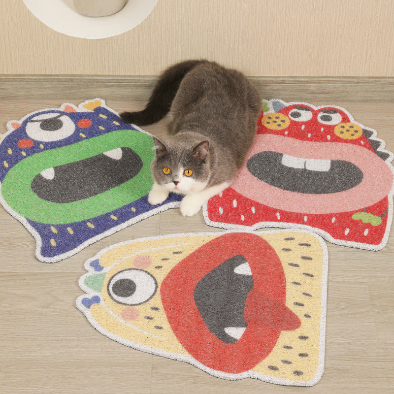 Tapis de Litière pour Chat - Prévention de Saleté