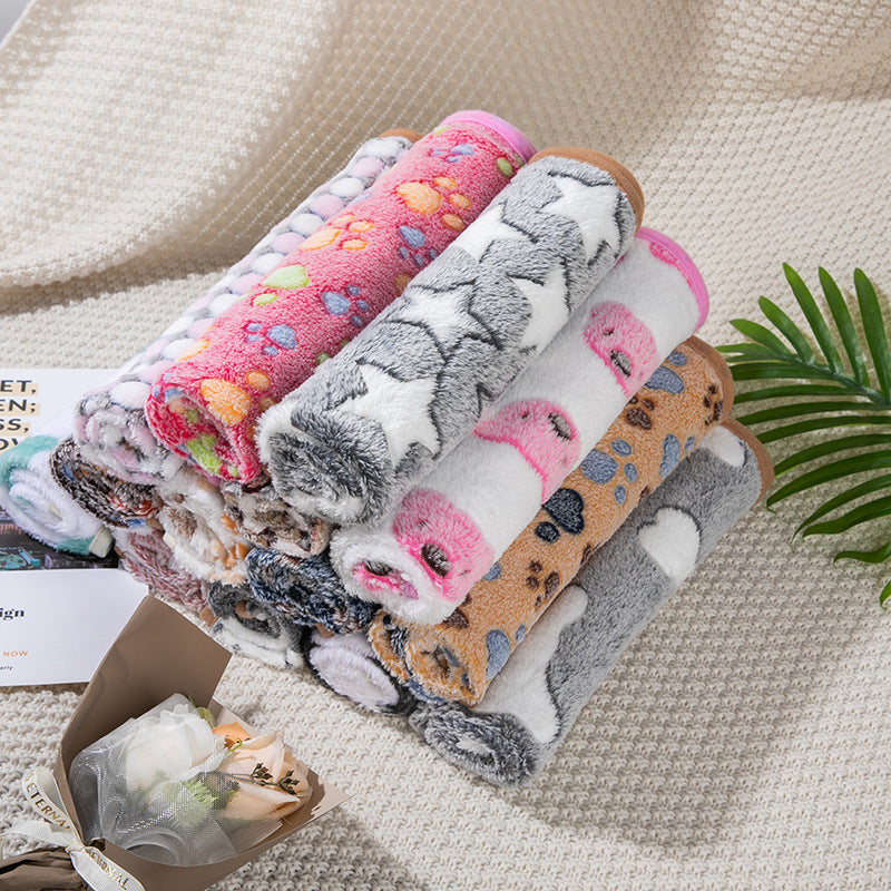 Couverture Thermique en Coral Fleece pour Chiens et Chats