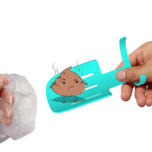 Amusing kitchen spatula with a cartoon potato face in hand, showcasing a humorous cooking accessory.