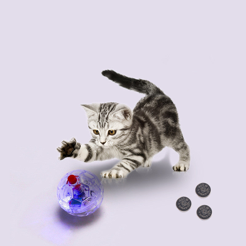 Balle Interactive Glow pour Chats et Chiens