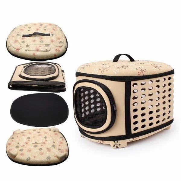Sac à dos pour animaux EVA, léger et résistant, idéal pour voyager avec chien ou chat, design pratique.