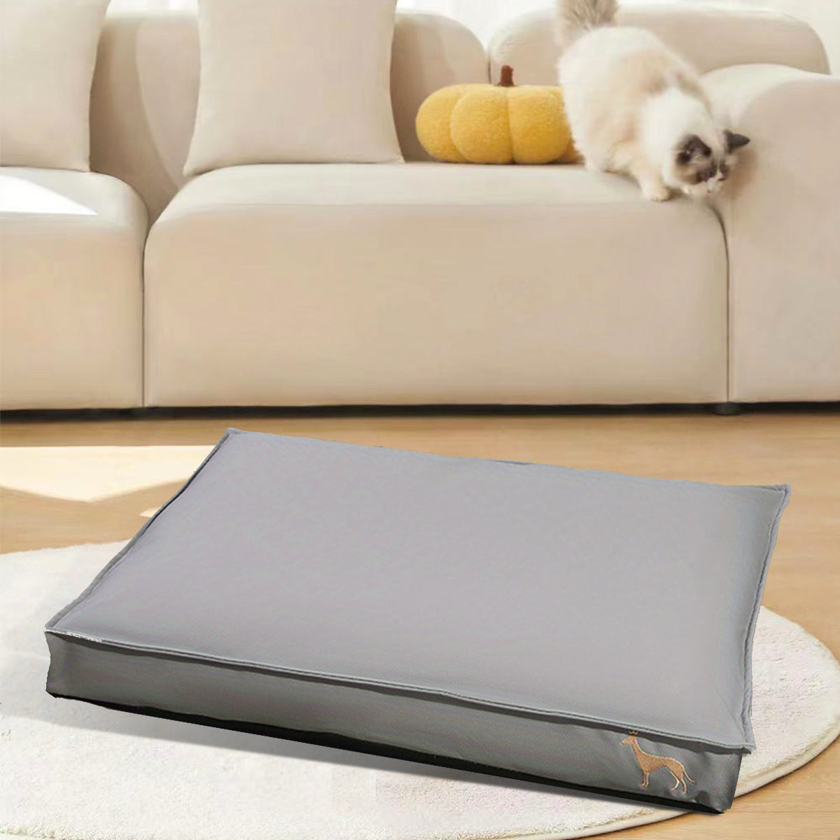 Tapis pour Chat Étanche, Amovible et Lavable
