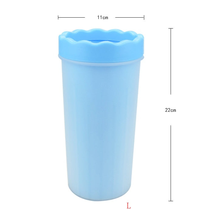 Gobelet Lavage Pattes Chien en Silicone