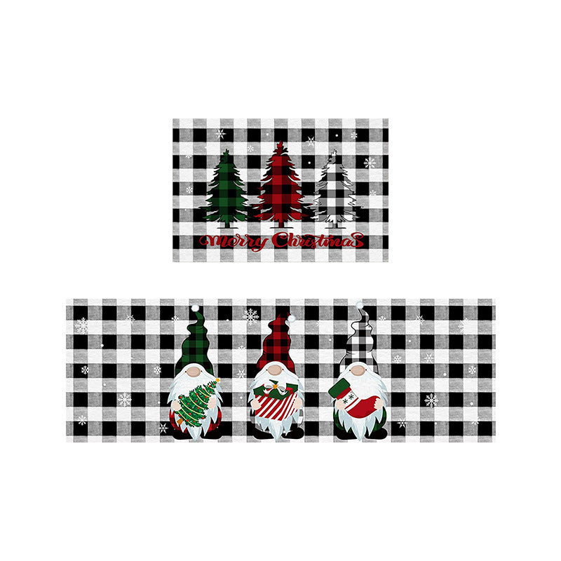 Tapis de Porte Décoratif de Noël