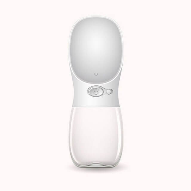 Gourde d'eau portable pour animaux, en matériaux écologiques, anti-bactériens et facile à utiliser, idéale pour vos animaux.