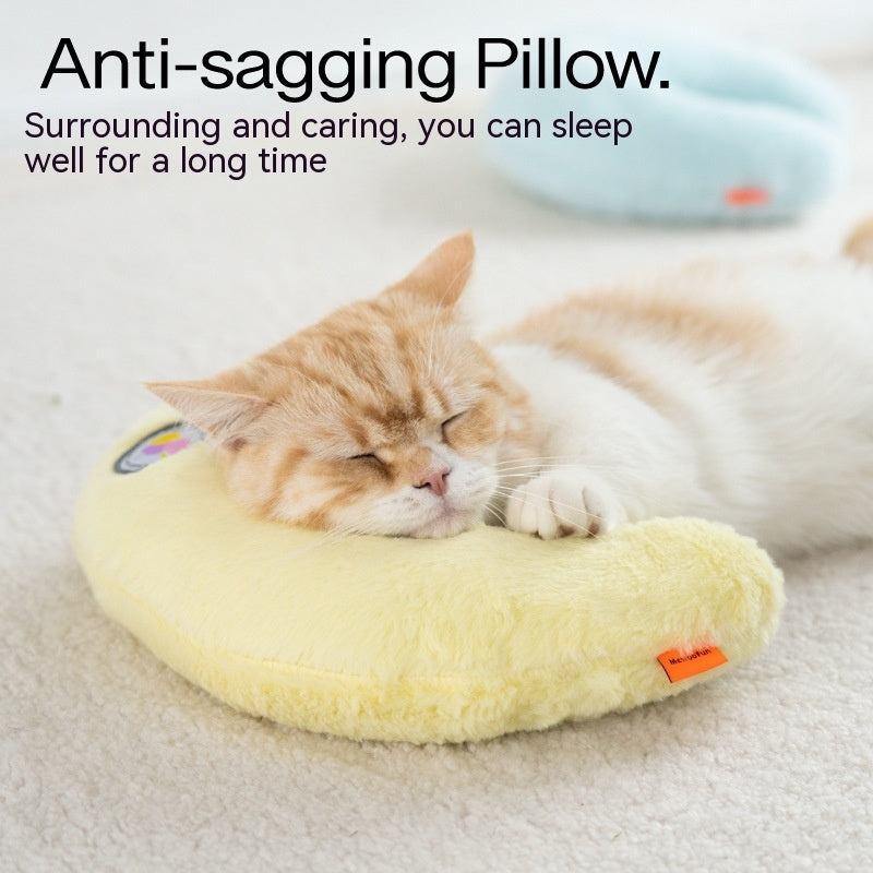 Coussin U en Mousse à Mémoire pour Chat