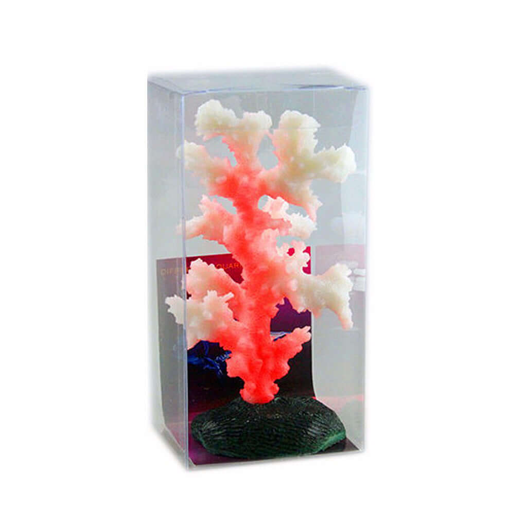 Arbre de corail artificiel décoratif en plastique, ajoutant une touche marine à votre décoration intérieure.