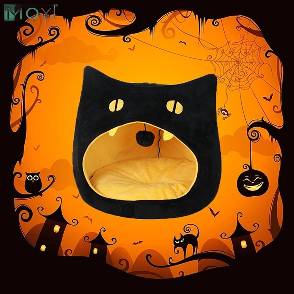 Lit Douillet en Forme de Chat pour Animaux