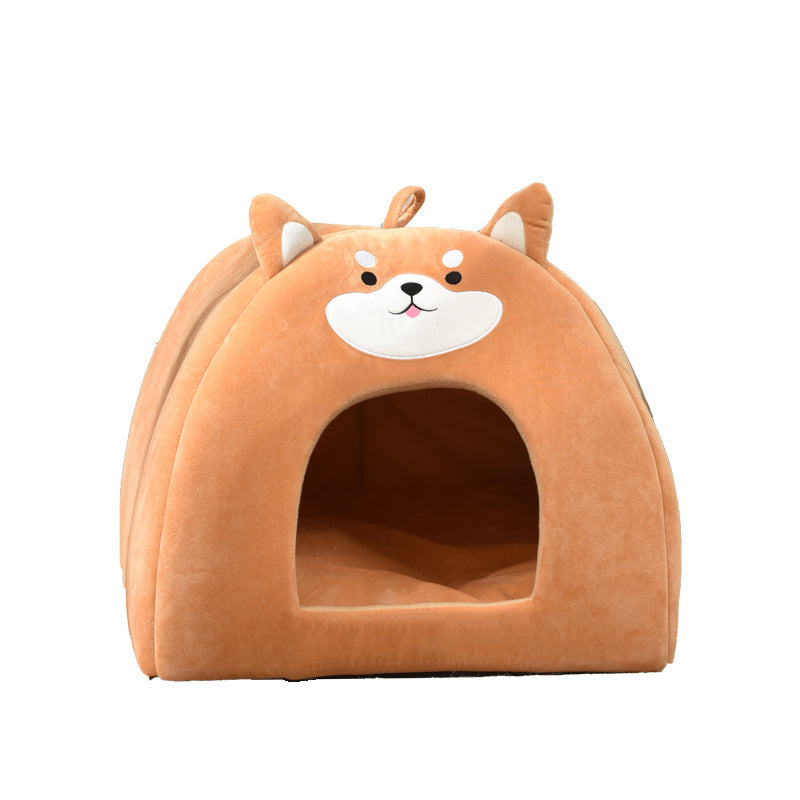 Lit pour animaux de compagnie chaud automnal et hivernal