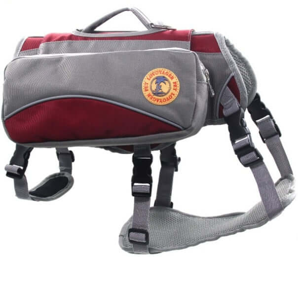 Sac à dos de voyage pour animaux détachable et portable, en nylon léger, idéal pour le transport et les aventures.