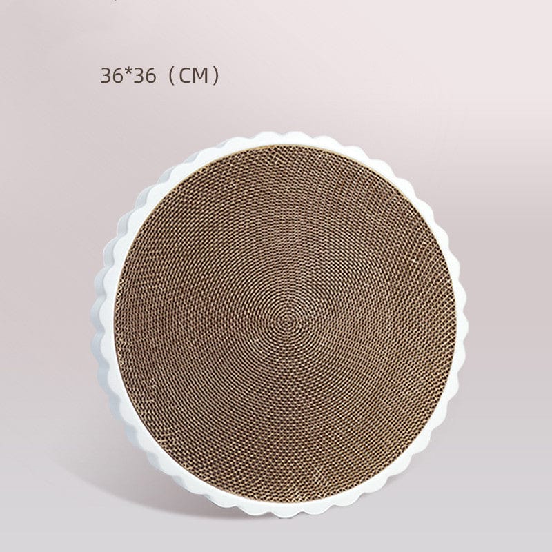 Grattoir à chats Time and Space Compass de 36 cm, conçu pour le grattage et le jeu des félins.