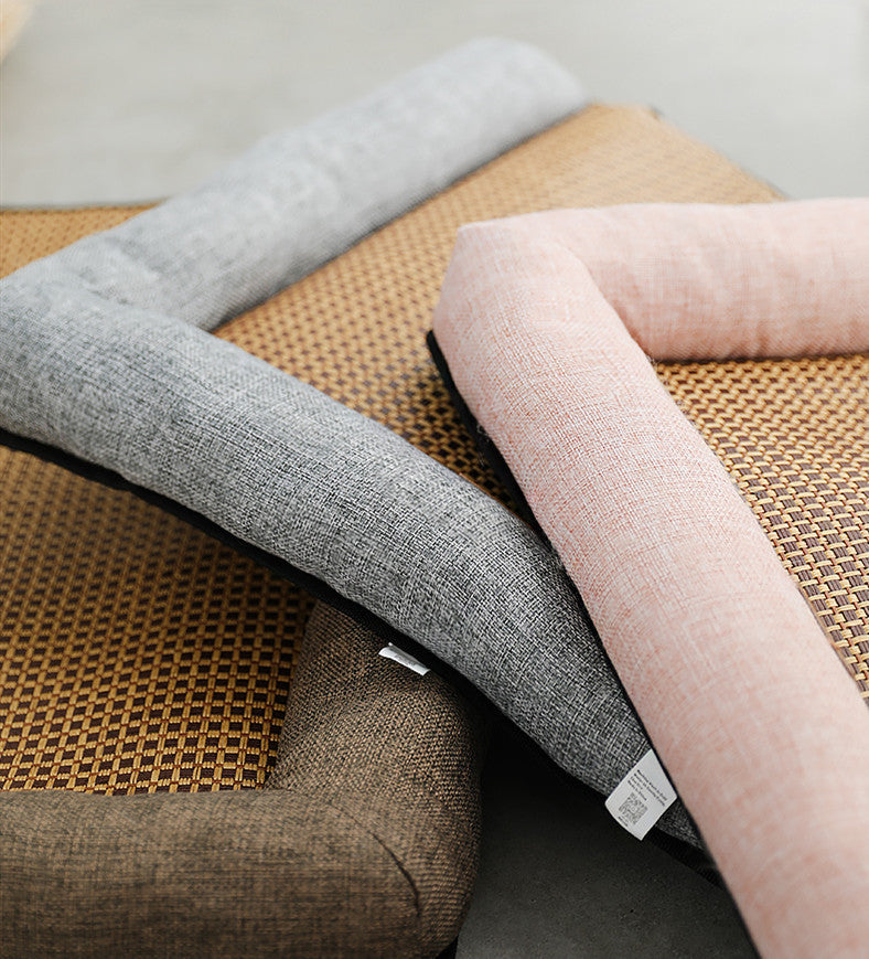 Tapis de sommeil d'été en rattan