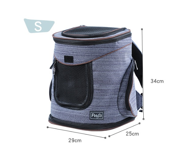 Sac à dos pour chiens et animaux de compagnie, conçu en tissu Oxford, léger et confortable, idéal pour les aventures en plein air.