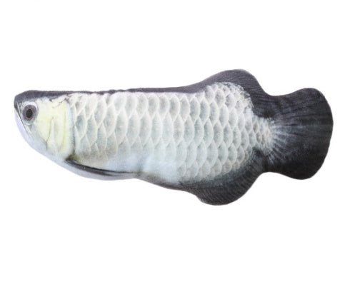 Jouet en Peluche Poisson en Herbe à Chat