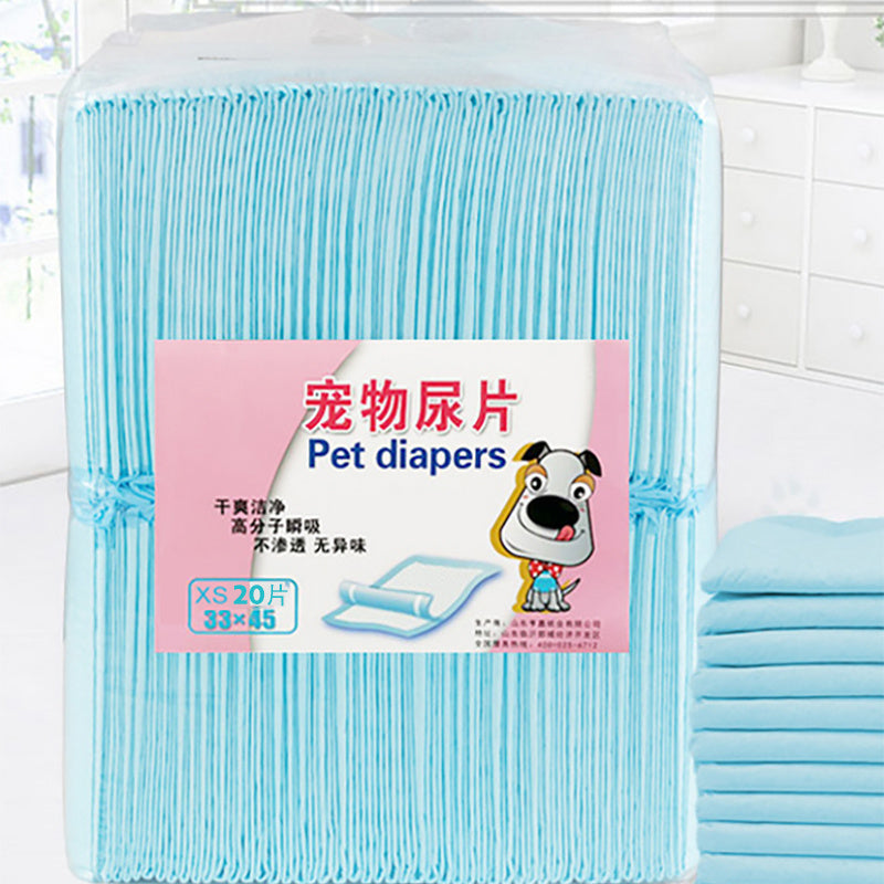 Couches Absorbantes Jetables pour Animaux de Compagnie