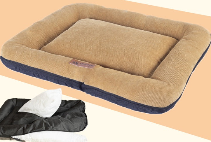 Tapis de sol pour animaux en coton lavable