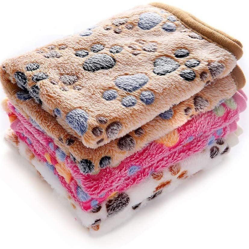 Couverture en Fleece Coral pour Chiens et Chats