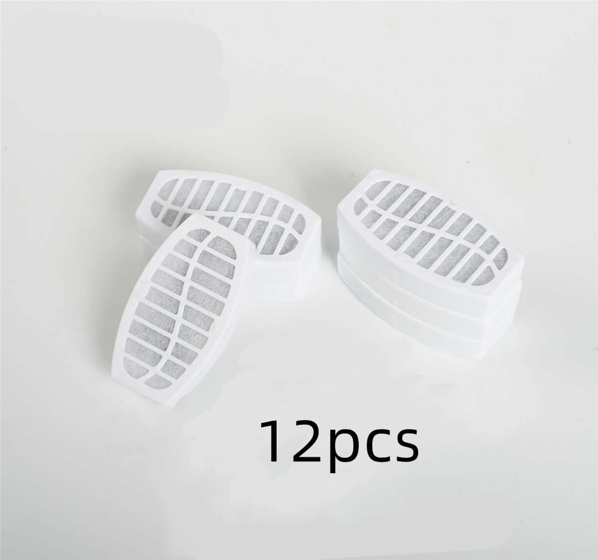 12 pièces de filtres de rechange pour fontaine à eau pour chats, garantissant une eau propre et fraîche.