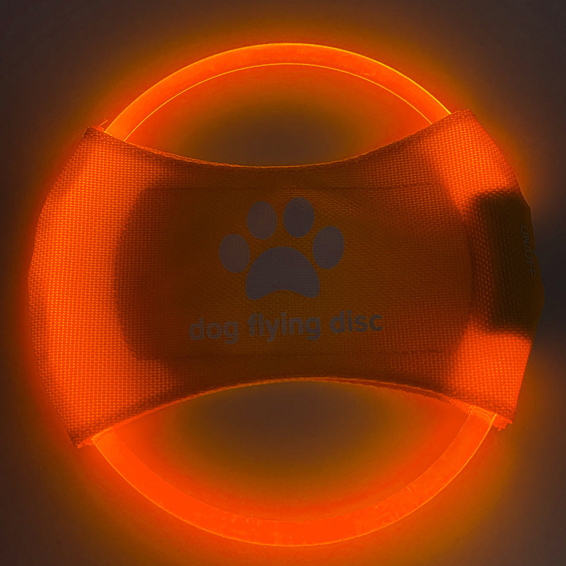 Disque Volant LED Lumineux pour Chien