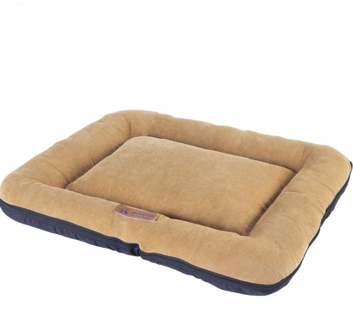 Tapis de sol pour animaux en coton lavable