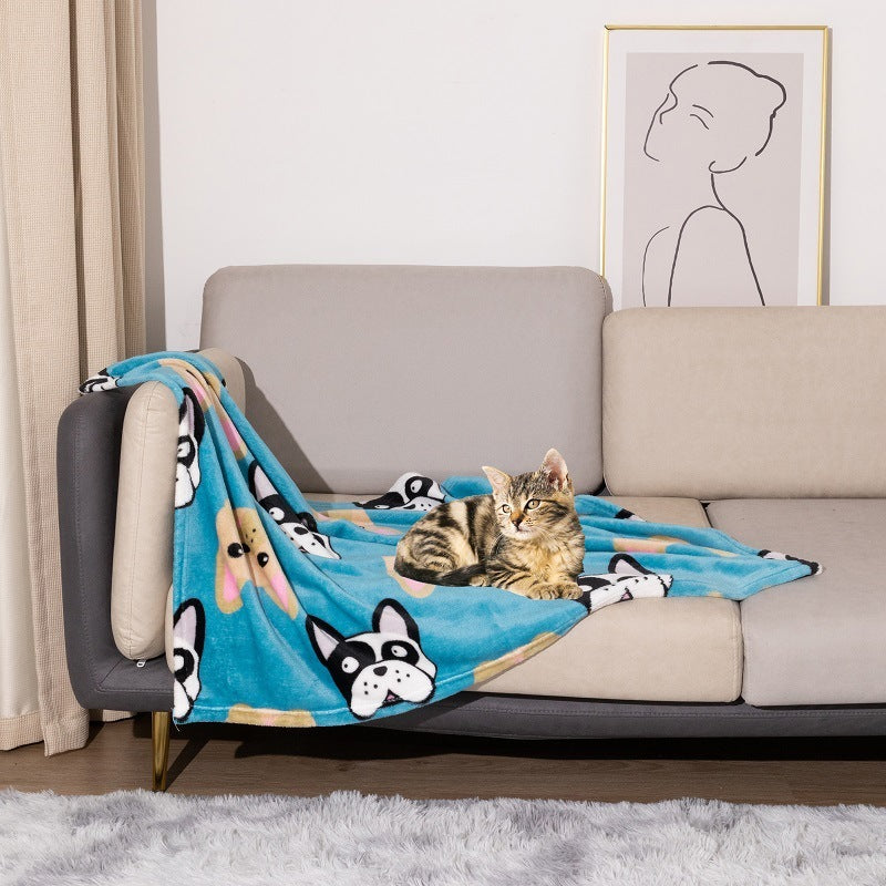 Couverture Douillette pour Animaux en Flanelle