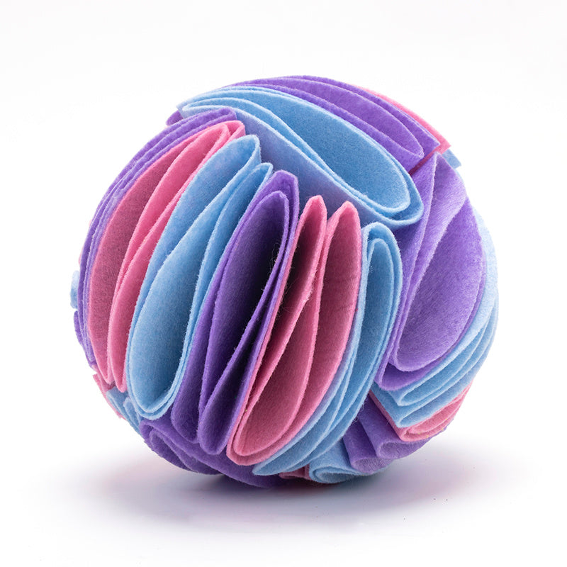 Ballon Snuffle Pliable pour Chien - Jouet de Formation