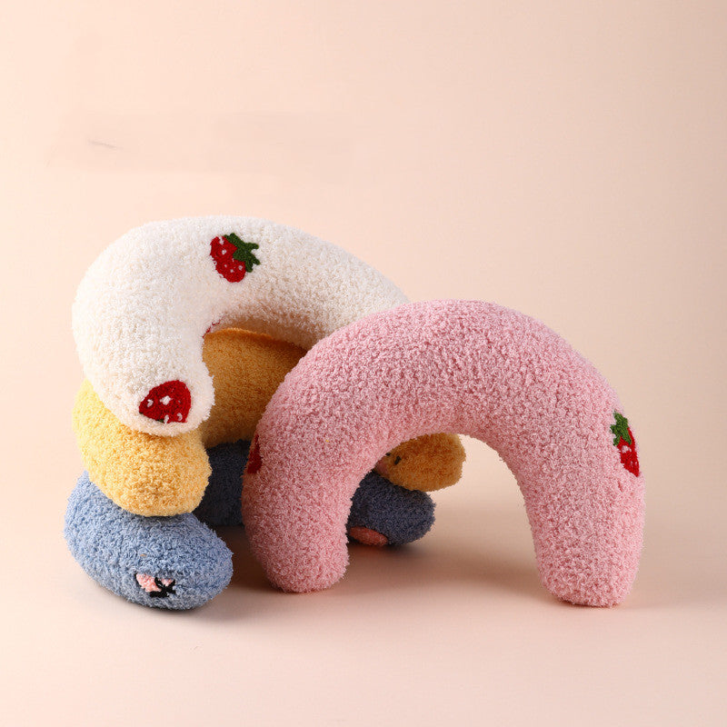 Coussin U en Forme de Jouet pour Chat - Confort Optimal